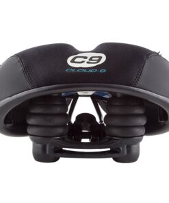 Alternative view of Cloud-9 Comfort Ladies' Saddle, 10" x 8" Tri-Color Lycra