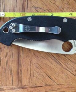 Spyderco Manix 2 XL Folding Knife - Black G-10 Handle with PlainEdge, Full-Flat Grind, CPM S30V Steel Blade and Ball Bearing 76 61vliwG6aBL