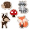 Big Dot of Happiness Woodland Creatures - DIY Shaped Baby Shower or Birthday Party Cut-Outs - 24 Count 19 61vljEulXFL