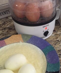 KRUPS F23070 Egg Cooker with Water Level Indicator, 7-Eggs capacity, White 7 Egg Capacity 20 61vn7WD0d0L