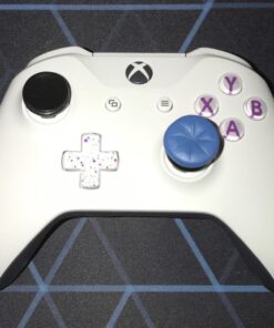 KontrolFreek FPS Freek Edge for Xbox One and Xbox Series X Controller | Performance Thumbsticks | 1 High-Rise Convex, 1 Low-Rise Convex | Blue 42 61vo4mcL3rL