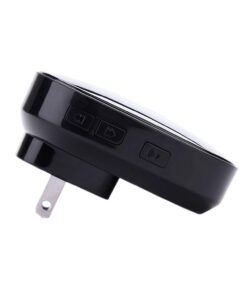 CROSSPOINT Extra Add-On Battery Free Plugin Receiver for the CROSSPOINT Expandable Wireless Doorbell Alert System, Model ER, Black 1 Add-On Crosspoint Receiver 8 61voeFGZpLL