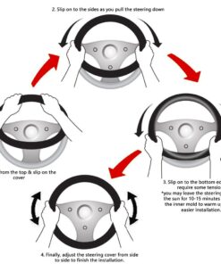 Jeep Steering Auto Wheel Cover With Fancy Jeep Keychain 16 61vqaZt4P2L