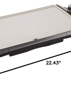 Presto 07055 Cool-Touch Electric Ceramic Griddle, 20", Black 20" 22 61vqkwMPx5L