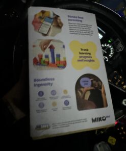 MIKO Mini: AI Robot for Kids | Fosters STEM Learning & Education | Packed with Games, Dance, Singing | Child-Safe Conversational Learning | Best Christmas Gift for Boys & Girls 5-12 Purple 47 61vrNDmrO7L