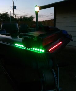 Alternative view of MUDCAT OUTDOORS EXCLUSIVE BOAT NAVIGATION LED LIGHT STRIPS RED & GREEN MARINE BASS TRITON RANGER TRITON by Mudcat Outdoors