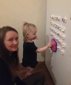 LeapFrog Fridge Phonics Magnetic Letter Set, Pink Small 29 61vsDVr9A1L