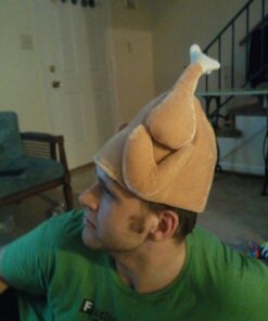 Kangaroo Plush Thanksgiving Day Roasted Turkey Hat Tan 30 61vsLL8GcDL