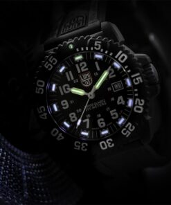 Luminox - Original Navy Seal- Mens Watch - Military Dive Watch - Date Function - 200m Water Resistant - Mens Watches - Made in Switzerland 44mm Black|White - XS.3051.F 21 61vvosA6dTL