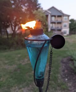 EricX Light Long Life Fiberglass Replacement Wicks for Tiki Torch - 12 Piece - 0.5 by 9.85 Inch 25 61vwMJGX55L