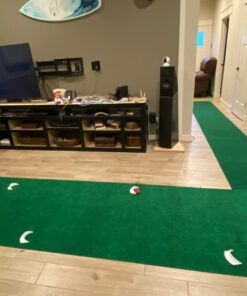 Putt-A-Bout Golf Putting Mat, 3 x 11-Feet, Green 18 61vwSHLJjYL