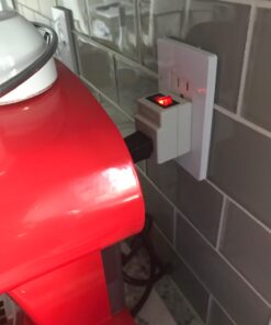 Bindmaster 3 Prong Grounded Single Port Power Adapter for Outlet with Indicator Lighted On/Off Switch to be Energy Saving {1 Pack}…… 1 Pack White Grounded 28 61vxZONPmqL