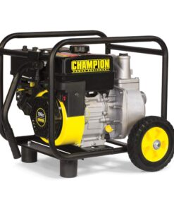 Alternative view of Champion Power Equipment 66520 2-Inch Gas-Powered Semi-Trash Water Transfer Pump with Hose and Wheel Kit 2" Semi Trash + 196cc Engine + 0.9 Gal