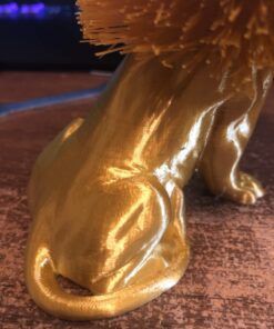 Silk Gold PLA Filament 1.75 mm 3D Printing Filament 1KG 2.2LBS Spool 3D Printer Material Shine Silky Shiny Metallic PLA Metal CC3D Silk PLA Gold Filament Silk Gold 45 61vy7yBcozL