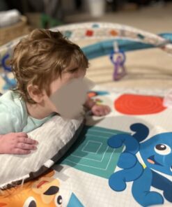 Baby Einstein 4-in-1 Kickin' Tunes Music and Language Play Gym and Piano Tummy Time Activity Mat Kickin Tunes 4-in-1 Mat 27 61vyU 0T1PL