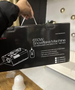 1byone 650W Snow Machine Wired Remote Control Great Machine for Kids, Parties, Parades 33 61w I1pzZEL
