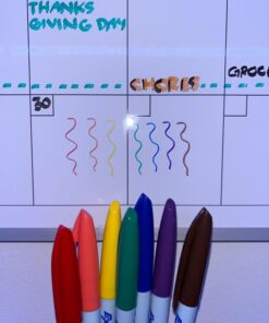 EXPO Vis-a-Vis Wet Erase Markers, Fine Point, Assorted Colors, 8 Count 8 Count (Pack of 1) 30 61w Jgwl3L