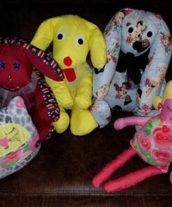 Simplicity US8044OS Children's Stuffed Animal Toy Sewing Pattern, One Size 44 61w P42bzL