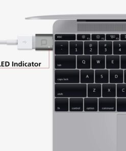 nonda USB-C to USB 3.0 Adapter,Thunderbolt 3 to USB Female Adapter OTG for MacBook Pro2019,MacBook Air 2020,iPad Pro 2020,More Type-C Devices(Space Gray) Space Grey 1 Count (Pack of 1) 34 61w2dVHWHL