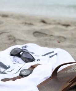 Luno Wear Men's Wood Watch, Wood and Genuine Leather, The Orca 16 61w2liopKhL