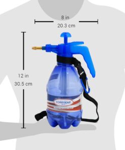 CoreGear Classic USA Misters 1.5 Liter Personal Water Mister Pump Spray Bottle Blue 18 61w43yarLL