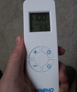 RENPHO Weighted Heating Pad for Back Pain Relief, FSA HSA Eligible, Electric Heat Pads for Neck and Shoulders, Fast-Heating, Auto Shut Off, Christmas Gifts for Women Men Mom Dad, ETL Certified, Gray A-gray-24"x33'' 46 61w45dt6uRL