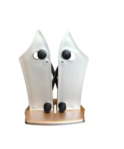 Official As Seen On TV Bavarian Edge Kitchen Knife Sharpener by BulbHead, Sharpens, Hones, & Polishes Serrated, Beveled, Standard Blades 26 61w4bB8lYKL 1