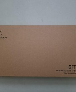 Wired Keyboard and Mouse Combo, Gofreetech Full-Size Keyboard and Mouse Combo with Optical 3 Button Mouse, USB Plug-and-Play, Compatible with Desktop, Laptop, Notebook, PC Windows 36 61w5GWR812L