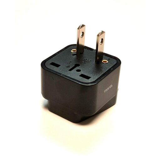 Tmvel Universal International Power Adapter Plug Tip Converter - Convert Europe, EU/UK/CN/AU to USA - Great for Cell Phone Charger - Not Converter