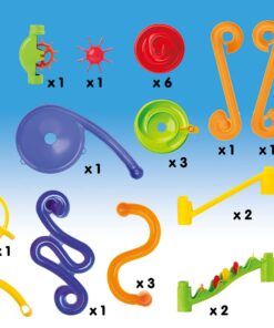 Playgo Toys Enterprises Ltd. Marble Race Deluxe Building, 100-Piece 13 61w7QaiV2FL