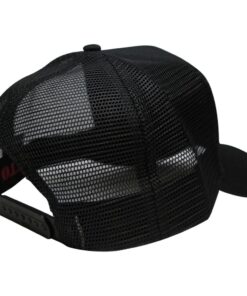 AC Racing USA American Flag Patch Snapback Trucker Mesh Cap - Black One Size Red Line 4 61w7SOgNU4L
