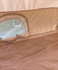 S'more Canvas Glamping Tent, 4 Season Family Camping Tent for 3/4/6 Person, Waterproof, Windproof, and Weather Resistant Tent for Family Glamping, Car Camping, Outdoor Party Cabin Tent(6.9ft x 8.5ft x 4.9ft) 37 61w8UsJT3WL