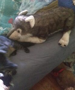 Wild Republic Jumbo Wolf Plush, Giant Stuffed Animal, Plush Toy, Gifts for Kids, 30 Inches Single 45 61wCbUmvsuL