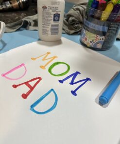 Amazon Basics Washable Round Tip Assorted School Marker Pens, Pack of 24 Colors 49 61wDQuQM0HL