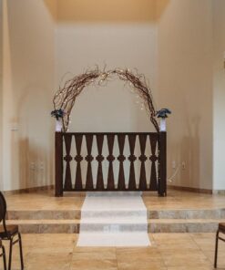 Fun Express Two Hearts Wedding Aisle Runner - White with Hear Designs - 100 feet Long - Perfect for Indoor, Outdoor, Beach Weddings - Polyester 23 61wIE6 yJ1L