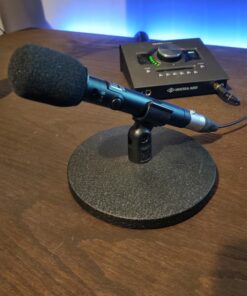 OnStage DS7100B Desktop Microphone Stand, Black 17 61wJSMHk2YL