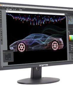Sceptre 24-inch Professional Thin 1080p LED Monitor 99% sRGB 2x HDMI VGA Build-in Speakers, Machine Black (E248W-19203R Series) 24" 75Hz 36 61wJqEgjd1L