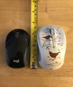 Logitech Wireless Mini Mouse M187 Ultra Portable, 2.4 GHz with USB Receiver, 1000 DPI Optical Tracking, 3-Buttons, PC / Mac / Laptop - Black 49 61wKbkTRdYL