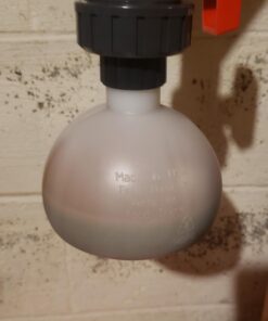 FASTFERMENT - FFT FastFerment Conical Fermenter 7.9 Gallon HomeBrew Kit BPA Free Food grade Primary Carboy Fermenter: Beer Brewing, Wine Fermentation or a Hard Cider brewing kit. Wall mount included 24 61wMW XPuUL