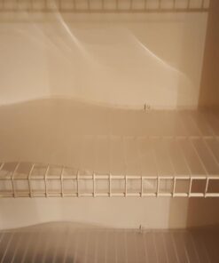 Closet Shelf Liner, Wire Shelf Liners for Closets and Pantry (Set of 4) 12 x 48 inch - Plastic Closet Liners 12x48 Clear 38 61wMZcY84ZL