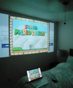 Mini Projector with WiFi and Bluetooth, 1080P Supported iPhone Projector with Projector Stand, Portable Movie Projector for Home Theater/Outdoor, Compatible with iOS/Android/Laptop/TV Stick/HDMI/PS5 Black 37 61wPFhn72L