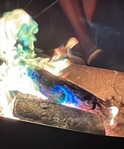 Mystical Fire Flame Colorant Vibrant Long-Lasting Pulsating Flame Color Changer for Indoor or Outdoor Use 0.882 oz Packets 12 Pack 40 61wQGp2UTBL