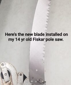 Fiskars 93336966K Replacement Saw Blade, For Tree Pruner, 15 Inch, Silver 15 in Silver 29 61wReYWnvdL