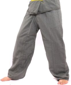 jing shop Thai Fisherman Pants Solid Color Cotton Mix One Size Extra Long One Size Tall Grey 7 61wTRc9tIyL