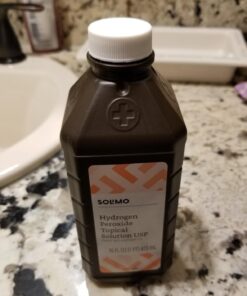 Amazon Basics Hydrogen Peroxide Topical Solution USP, 16 Fl Oz (Pack of 1) (Previously Solimo) 22 61wTzd4s8CL