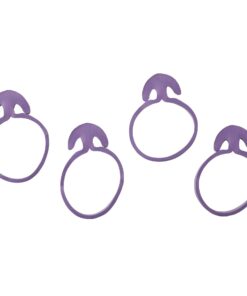 Alternative view of Wilton Icing Bag Ties, 12-Count - Rubber Icing Bag Ties 1 Light Purple