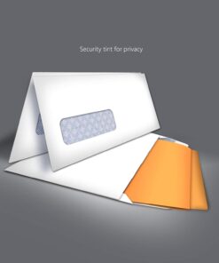 Amazon Basics #10 Security-Tinted Self-Seal Business Envelopes with Left Window, Peel & Seal Closure - 500-Pack, White Tint Single Left Window 15 61wWtYK67L