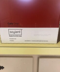 Soylent Cafe Chai Meal Replacement Shake, Ready-to-Drink Plant Based Protein Drink, Contains 20g Complete Vegan Protein and 1g Sugar, 14oz, 12 Pack 14 Fl Oz (Pack of 12) 19 61wXBf BdVL