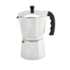 Imusa USA Aluminum Stovetop 6-cup Espresso Maker (B120-43V), Silver 6 Cup
