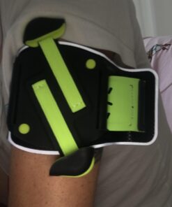 Sinkry Cell Phone Armband, Phone Holder for Running, Sports Arm Bands for iPhone 11 Pro Max/X XR XS Max/ 8 Plus/7 Plus/6S Plus/6 Plus and Other 4~6.5 Inch Phones (Green) Green 21 61wXVqstvXL